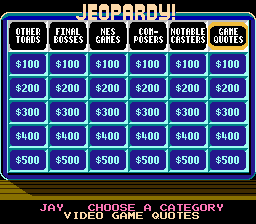 Jeopardy! - Battletoads Edition Screenthot 2
